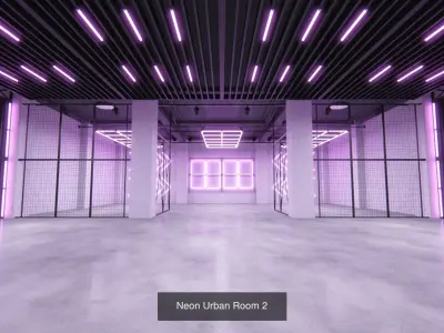 Neon Urban Rooms - 3 Pack