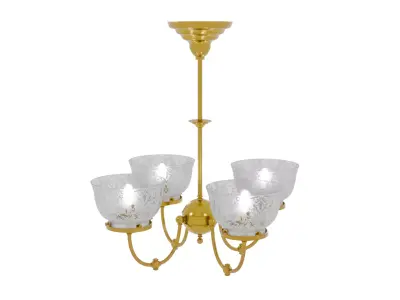 Antique lamps 3D model