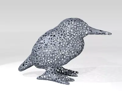 Atthis Voronoi 3D model