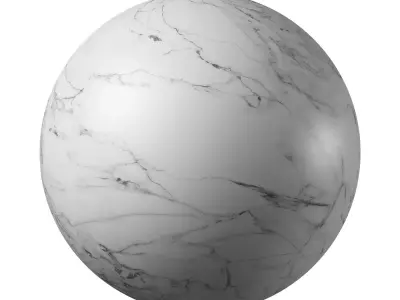 White Marble Carrara Classic Porcelain Tile 37 Texture