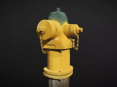 Fire Hydrant 3D model