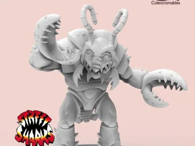 Street Sharks Villains - Slobster 3D print model