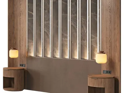 Headboard RJ Easy Design 13 3D model