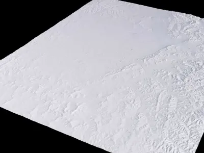 Changzhi China City Landscape 3D Model 3D model