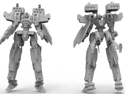 Robot MVR 20 3D model