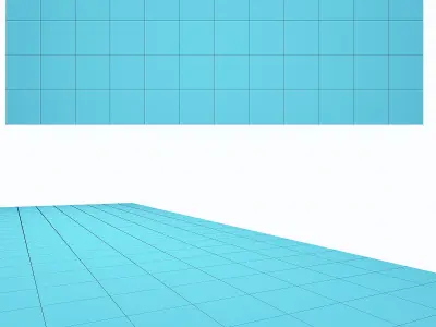 asphalt road 01 Low-poly 3D model