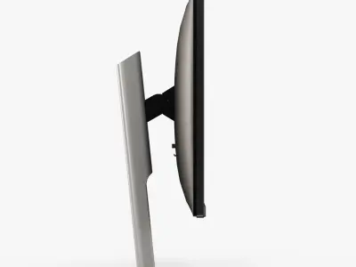 Dell UltraSharp U2414H LED monitor Low-poly 3D model