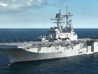  USS America LHA 6 with Aircrafts 