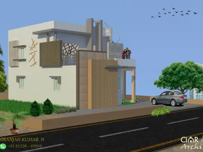 3d Exterior and Floor model of residential homes  3D model