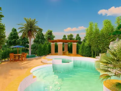 Swimming Pool 3D model
