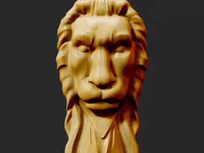 Lion Head LH-001 3D print model
