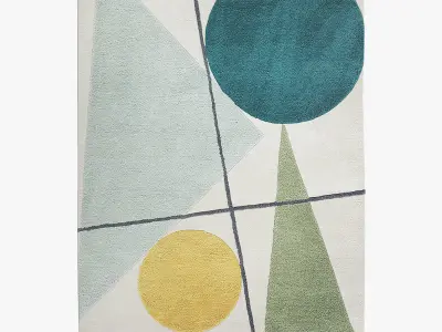 Habitat Rugs 157 3D model