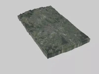 PRAGUE City Low-poly 3D model