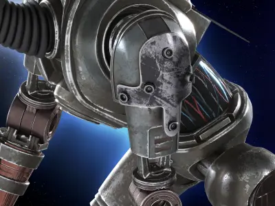 SM-33 DROID STATUE 3D PRINT MODEL SKELETON CREW   3D print model