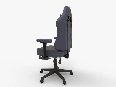 GTRACING Gaming Chair with Footrest 3D model