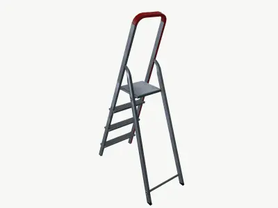 Ladder Low-poly 3D model shop