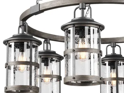 Hinkley Single Tier ceiling lamp 3D model