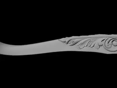 leg High quality 3d models for processing on a cnc machine  3D model 34