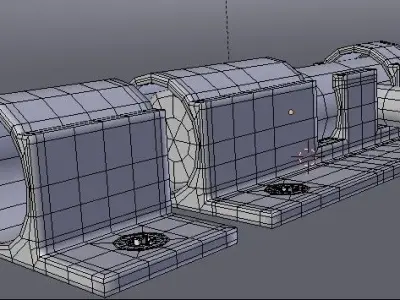 Latch brass door Free 3D model