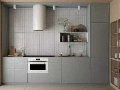 kitchen 009 3d model 3D mode 3D model