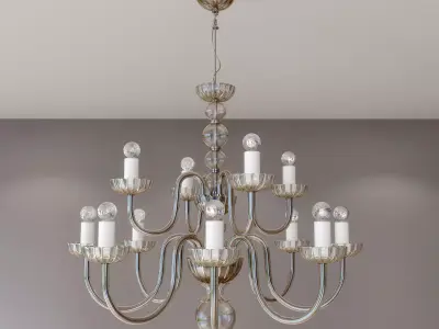 Evoque Chandelier from Italamp 3D model
