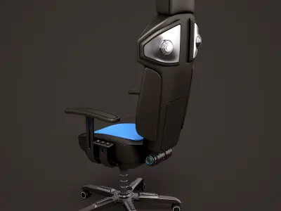 Sci Fi Lab Chair 3D model