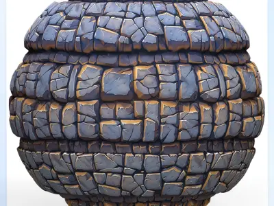 Stylized Wall Seamless Texture Texture 2