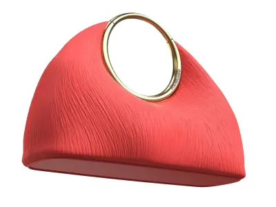 Jacquemus Le Calino fur Bag Low-poly 3D model