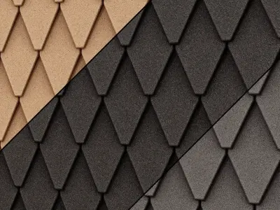 Saga Round Tile 05 - Seamless Texture