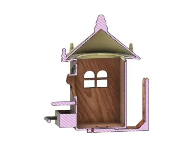 Bird House 3  3D print model