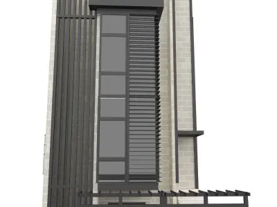 Modern Build 3D model