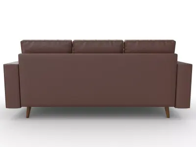 Modern 3 Seater Sofa 3D model