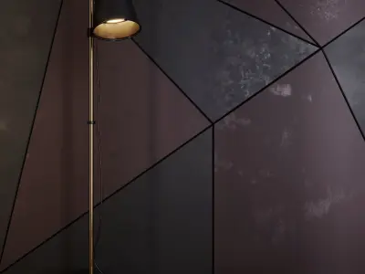 Floor lamp 3D model 41