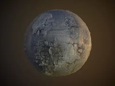 Concrete Damaged Rebar PBR SEAMLESS Texture Texture