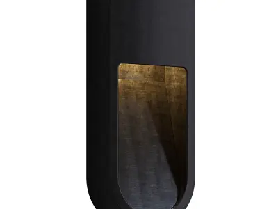 Kyoto Long Sconce Low-poly 3D model