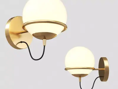 Fecarlett Wall Light 3D model
