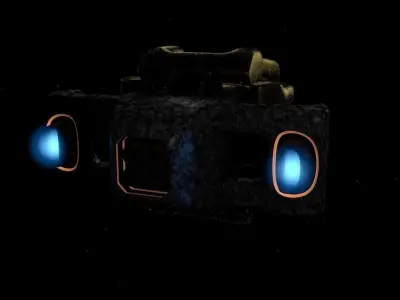 The Others - Aaron Flak Ship 3D model