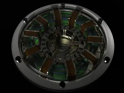  Iron Man Arc Reactor 3D model 3D model