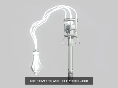 10 SciFi Weaponry F Collection - Sci Fi Weapon Design 3D Model Pack