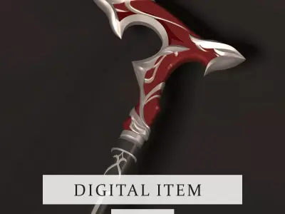 HONKAI STAR RAIL - WELT YANG CANE - 3D FILE STL - 3D print model