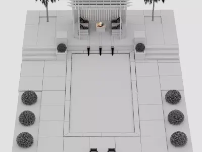 Pool 18 3D model