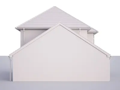 British House Queens Edith Way 2 3D model