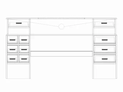Office Cabinet 3D model