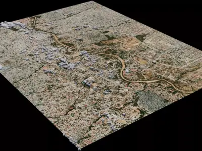 Hargeisa - Somalia 3D model