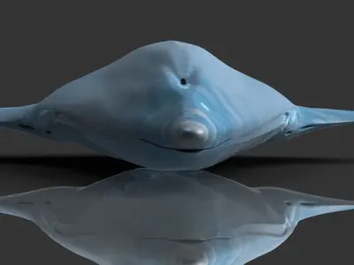Behemoth whale 3D print model