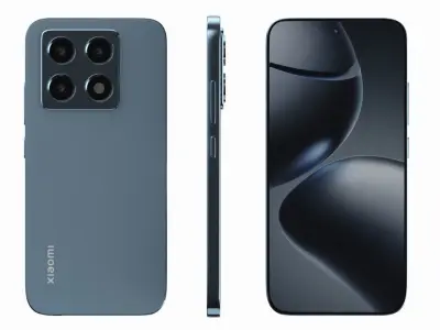 Xiaomi 14T Blue 3D model