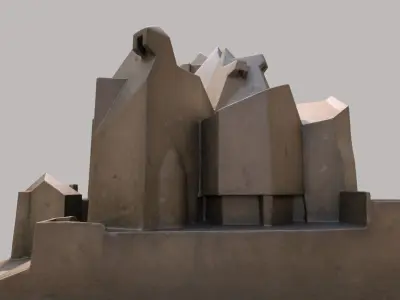 Mariendom Neviges Neviges Dome 3D Model 3D model