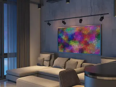 LIVING ROOM  3D model