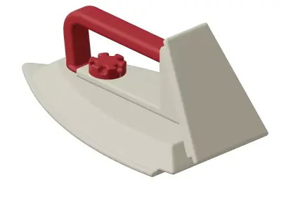 Toddler Electrical Iron Box Toy 3D model