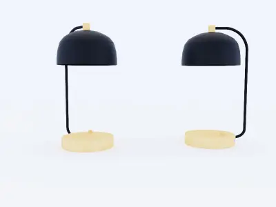 DESK LAMP 01 LEX CRATE BARREL Low-poly 3D model